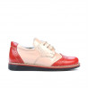 Small children shoes 60c patent red+beige