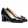 Women stylish, elegant shoes 1265 patent black