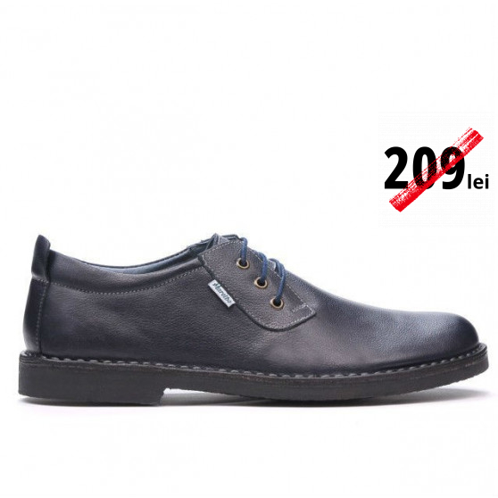 Men casual shoes (large size) 7201-1m indigo