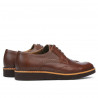 Men casual shoes 831-1 brown