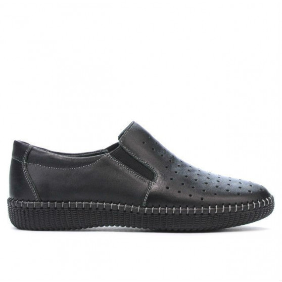 Women loafers, moccasins / adolescenti 689 black