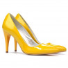Pantofi eleganti dama 1246 lac galben