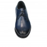 Men stylish, elegant shoes 878 a indigo