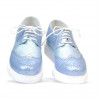 Women casual shoes 663-2 bleu pearl combined