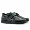 Men stylish, elegant, casual shoes 854msc black