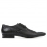 Men stylish, elegant shoes 800 black