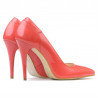 Pantofi eleganti dama 1230 lac rosu corai 