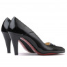 Women stylish, elegant shoes 1231 patent black