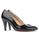 Pantofi eleganti dama 1231 lac negru
