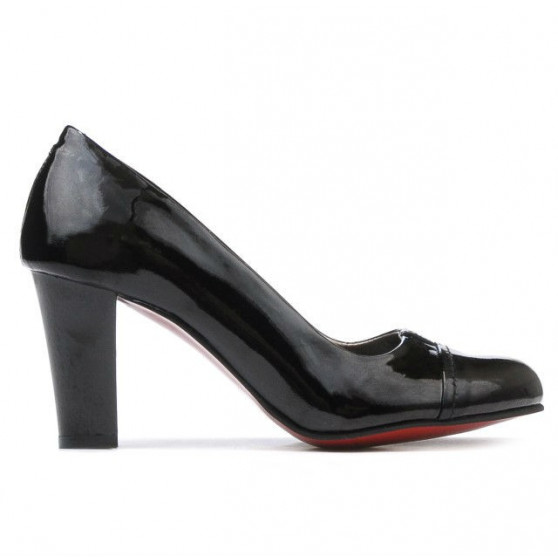 Pantofi eleganti dama 1213 lac negru