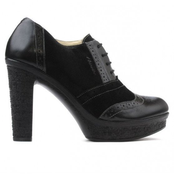 Women casual shoes 637 black combined