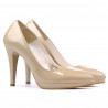 Pantofi eleganti dama 1233 lac bej