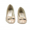 Pantofi eleganti dama 1270 lac ivoriu