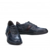 Men sport shoes 885 indigo+bordo