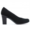 Pantofi casual / eleganti dama 643 negru velur