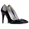 Pantofi eleganti dama 1241 lac negru
