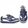 Small children shoes 16-2c indigo+white