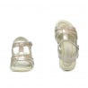 Small children sandals 53c patent ivory