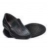 Men loafers, moccasins 888 black