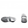 Women loafers, moccasins 6002 gray