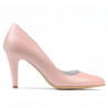 Women stylish, elegant shoes 1234 pudra pearl