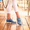 Women casual shoes 6001 blue