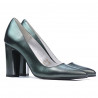 Pantofi eleganti dama 1261 verde sidef