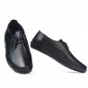Men loafers, moccasins 890 black