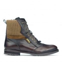 Men boots 4118 a brown