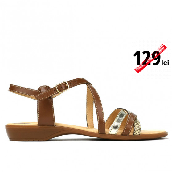 Women sandals 5058 brown combined