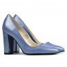 Pantofi eleganti dama 1261 bleu sidef