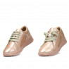 Pantofi sport/casual dama 6010 pudra pearl combined