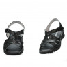 Sandale dama 5062 negru combinat