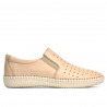 Women loafers, moccasins / adolescenti 689 beige01