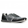 Teenagers stylish, elegant shoes 374 black+gray