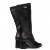 Women knee boots 1176 black