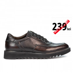 Men casual shoes 909 a brown
