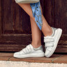 Pantofi sport dama 6008sc alb combinat lifestyle