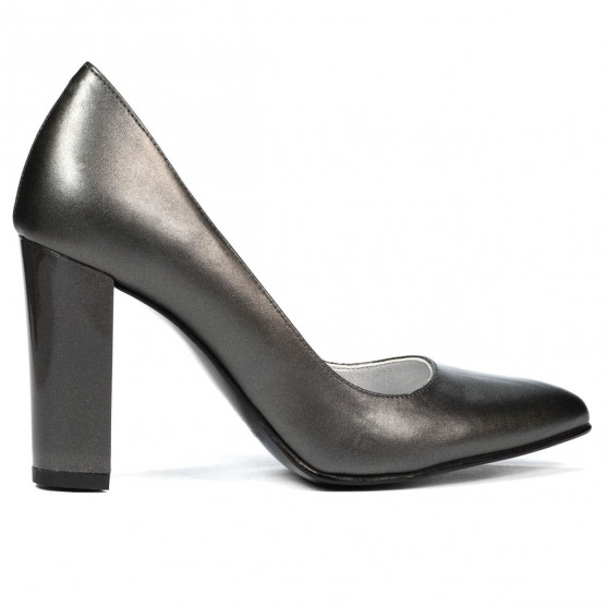 Pantofi eleganti dama 1261 gri sidef