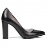 Women stylish, elegant shoes 1261 antracit pearl