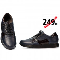 Pantofi casual/sport barbati 916 indigo combined