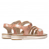 Women sandals 5067 pink pearl combined