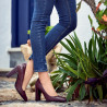 Pantofi eleganti dama 1261 piton bordo lifestyle