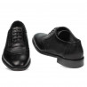 Pantofi eleganti barbati 922 negru combinat