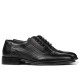 Men stylish, elegant shoes 922 black combined