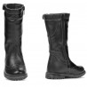 Small children knee boots 30c black
