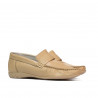 Women loafers, moccasins 189 beige