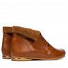Women boots 3282 brown cerat