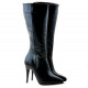 Women knee boots 1158 black