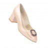 Women stylish, elegant shoes 1274 pudra pearl